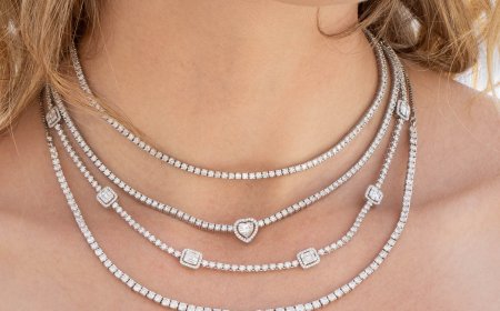 Faux Diamond Tennis Necklaces: The Luxe Look for Less