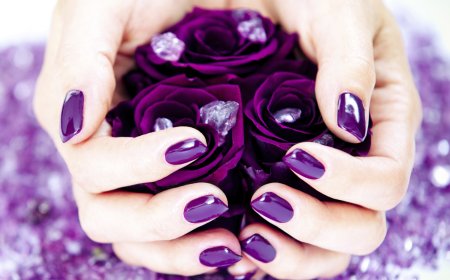 Glitter Purple Nail Polish: The Bold & Sparkly Trend You Need