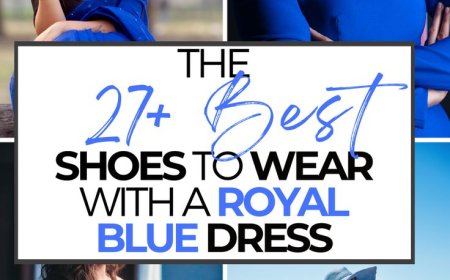 What Shoes to Wear with a Blue Dress? The Best Color Pairings