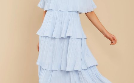 Blue Wedding Guest Outfits: The Best Dresses & Accessories