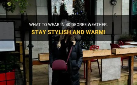 What to Wear in 40-Degree Weather: Stay Warm & Stylish