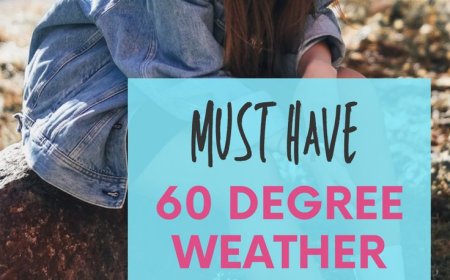 What to Wear in 60-Degree Weather: Outfit Ideas for In-Between Temps