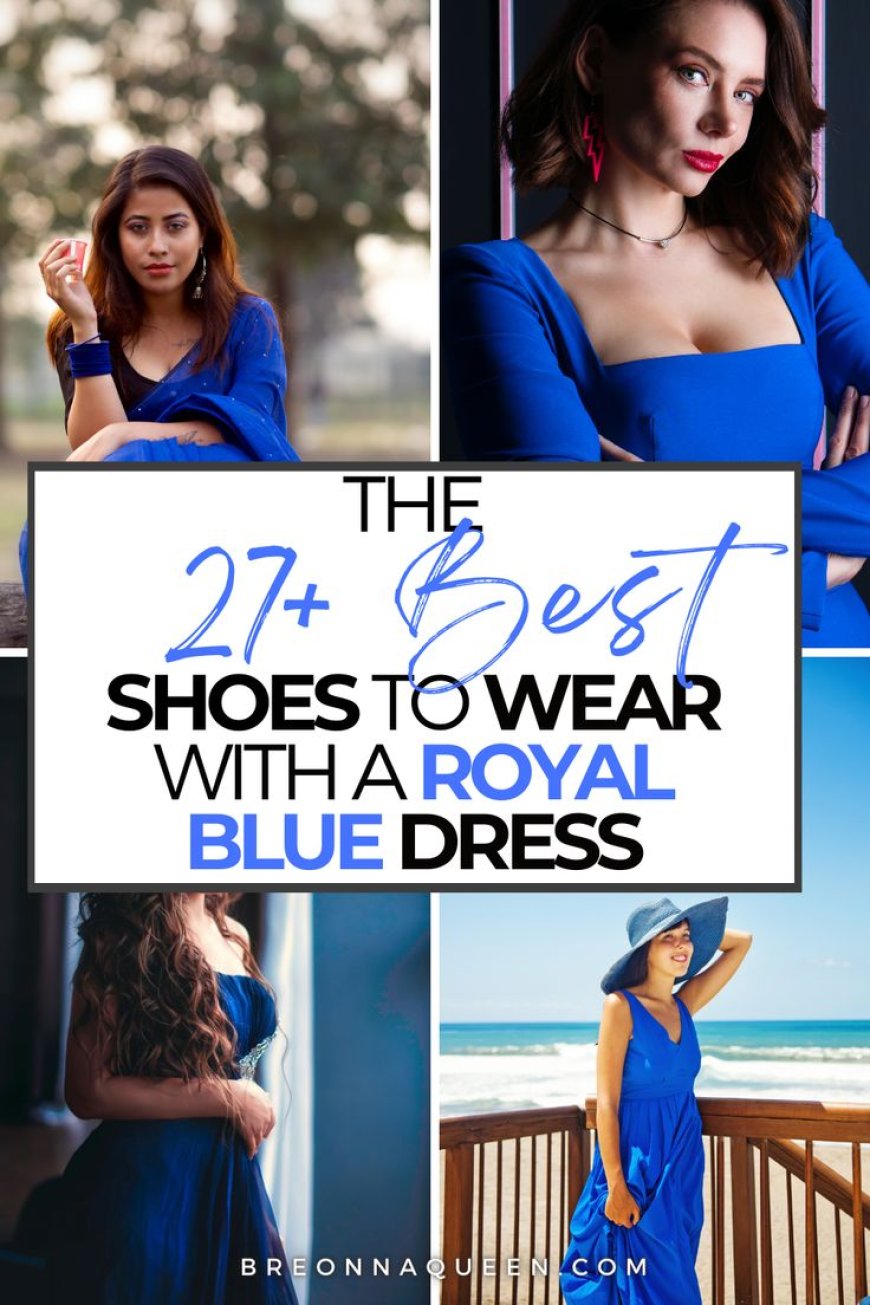 What Shoes to Wear with a Blue Dress? The Best Color Pairings