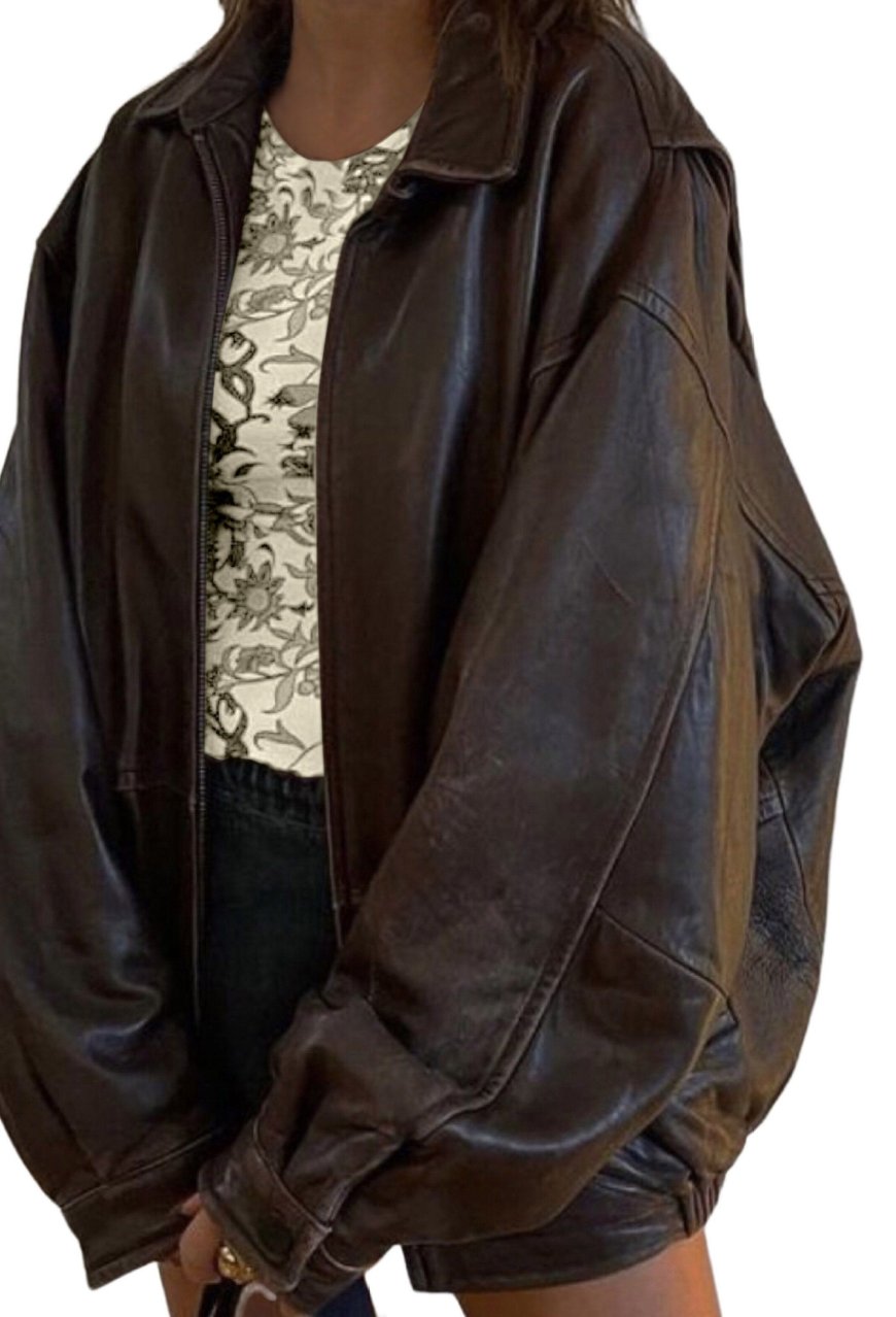 Leather Jacket with a Skirt: The Perfect Mix of Edge & Elegance