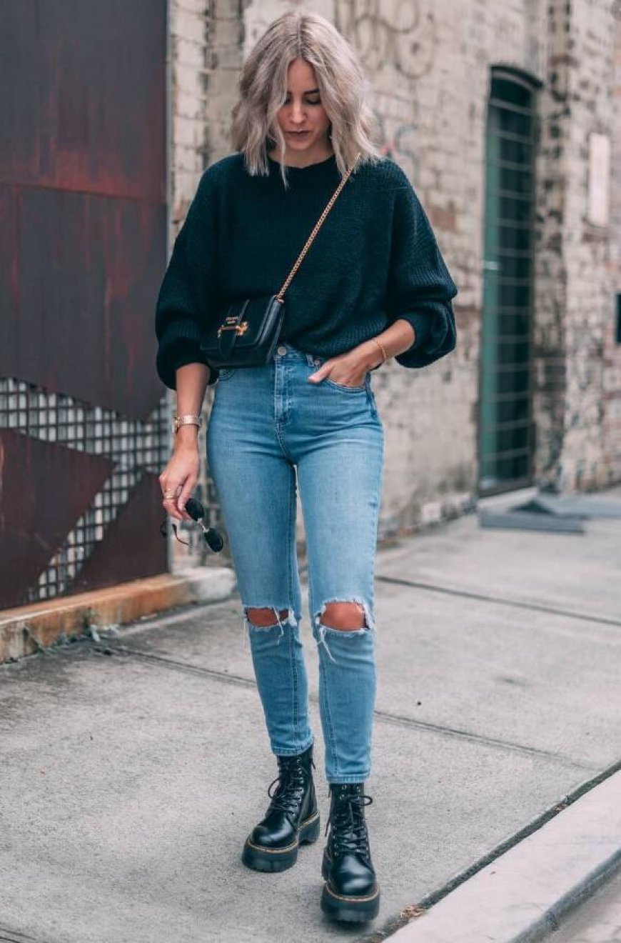 How to Wear Combat Boots with Jeans: A Guide to Effortless Edge