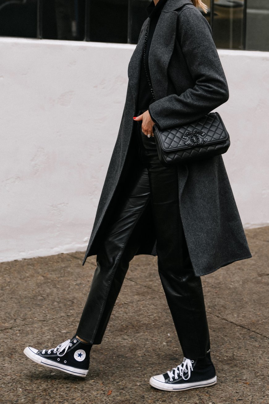 High-Top Converse with High Socks: How to Nail This Trend