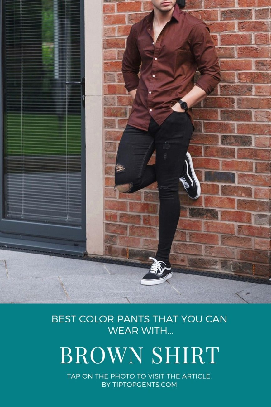 Blue & Brown Shirt: A Color Combination That Just Works