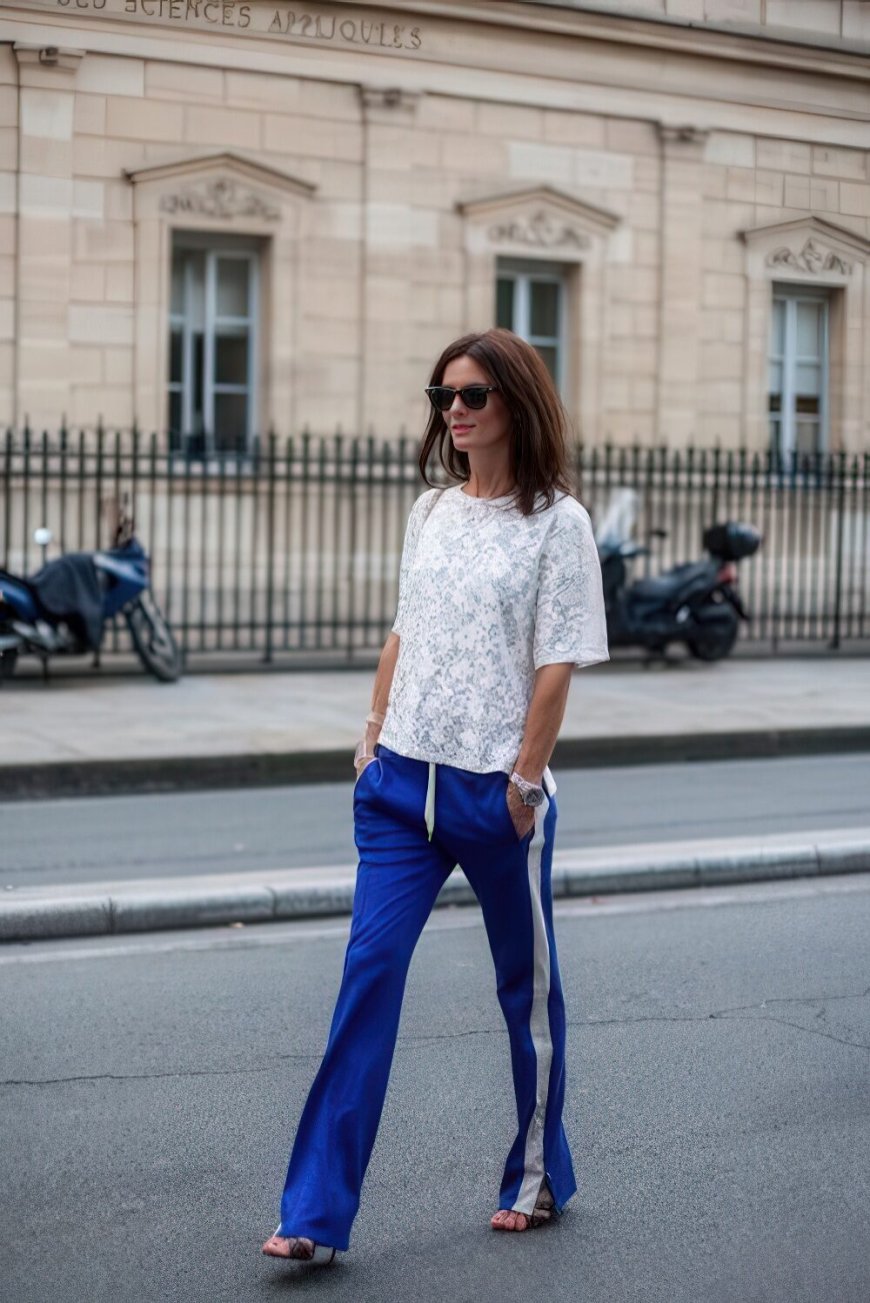 How to Style Pants with a Stripe on the Side for a Sporty-Chic Look
