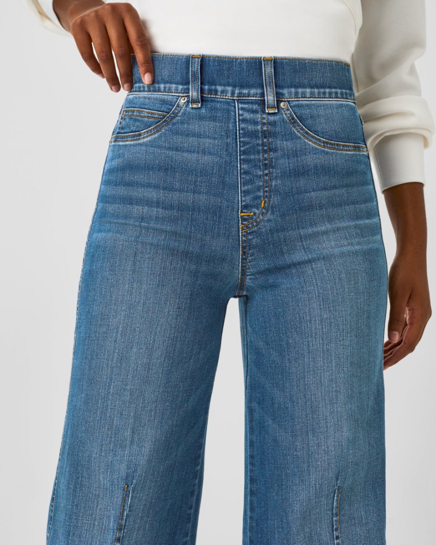Spanx Seamed Front Wide-Leg Jeans: The Perfect Sculpting Denim?