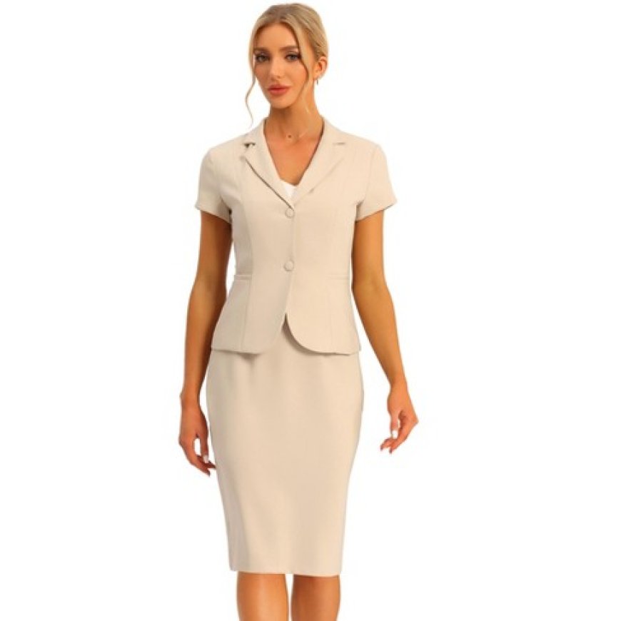 Pencil Skirt Business Suit: Power Dressing with a Modern Twist