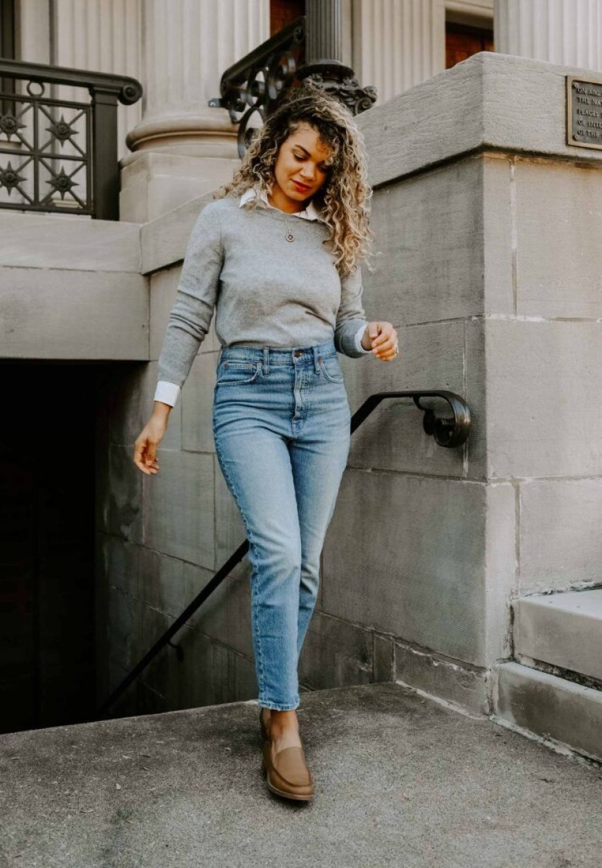 How to Style a Sweater Dress with Booties for a Chic Look