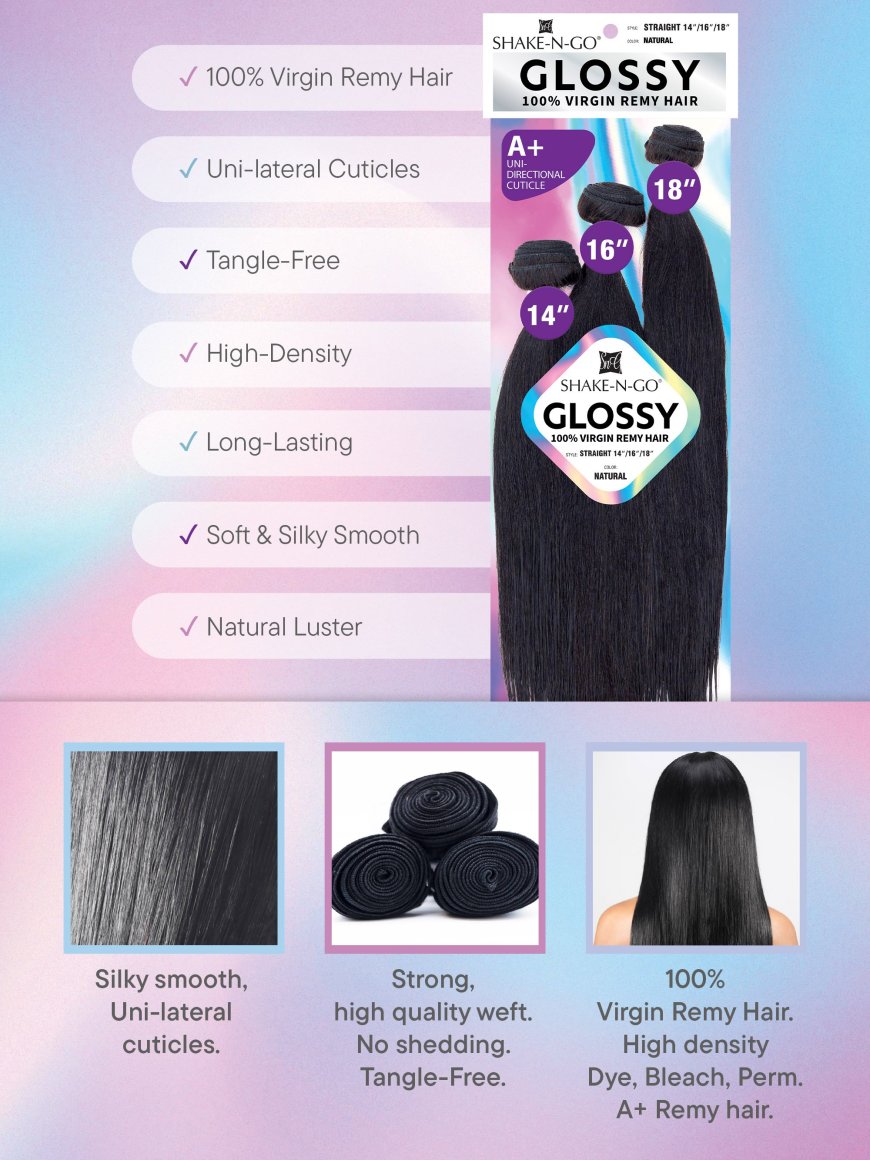 Glossy Shake N’ Go Hair: Effortless Glam in Minutes